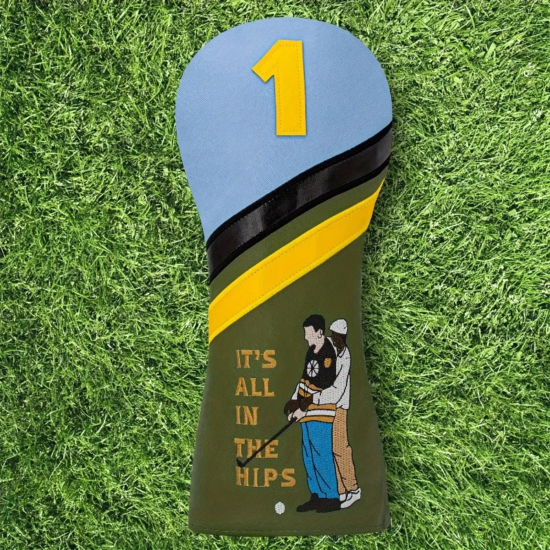 

Двойной чехол на голову клюшки для гольфа, аксессуары для гольфа, изготовленные из пыленепроницаемых и прочных материалов, лучше защищают головку мяча.