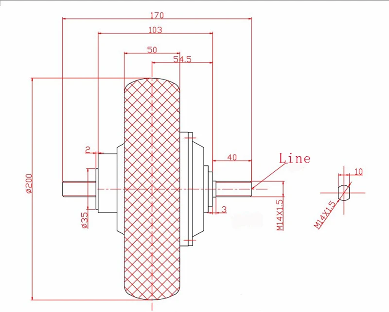 8 Inch Hub Motor Electric Scooter 36V 48V 350W 500W Wheel Motor with Brushless Controller Electric Scooter Motor Kit