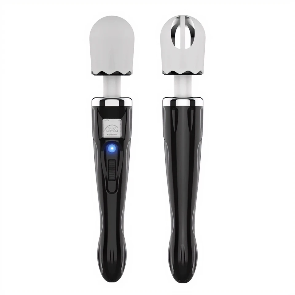 Digital Display Heating AV Wand Vibrator Sex Toy For Women Magic Stick USB Charging Massager Clitoris G-spot Vibrators Adults 18