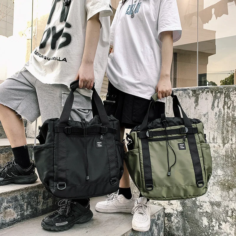 Fashionable Dark Style Crossbody Bag for Men and Women Travel Bag with Casual and Work 가방 bolso de mano sacoche homme Sac à main