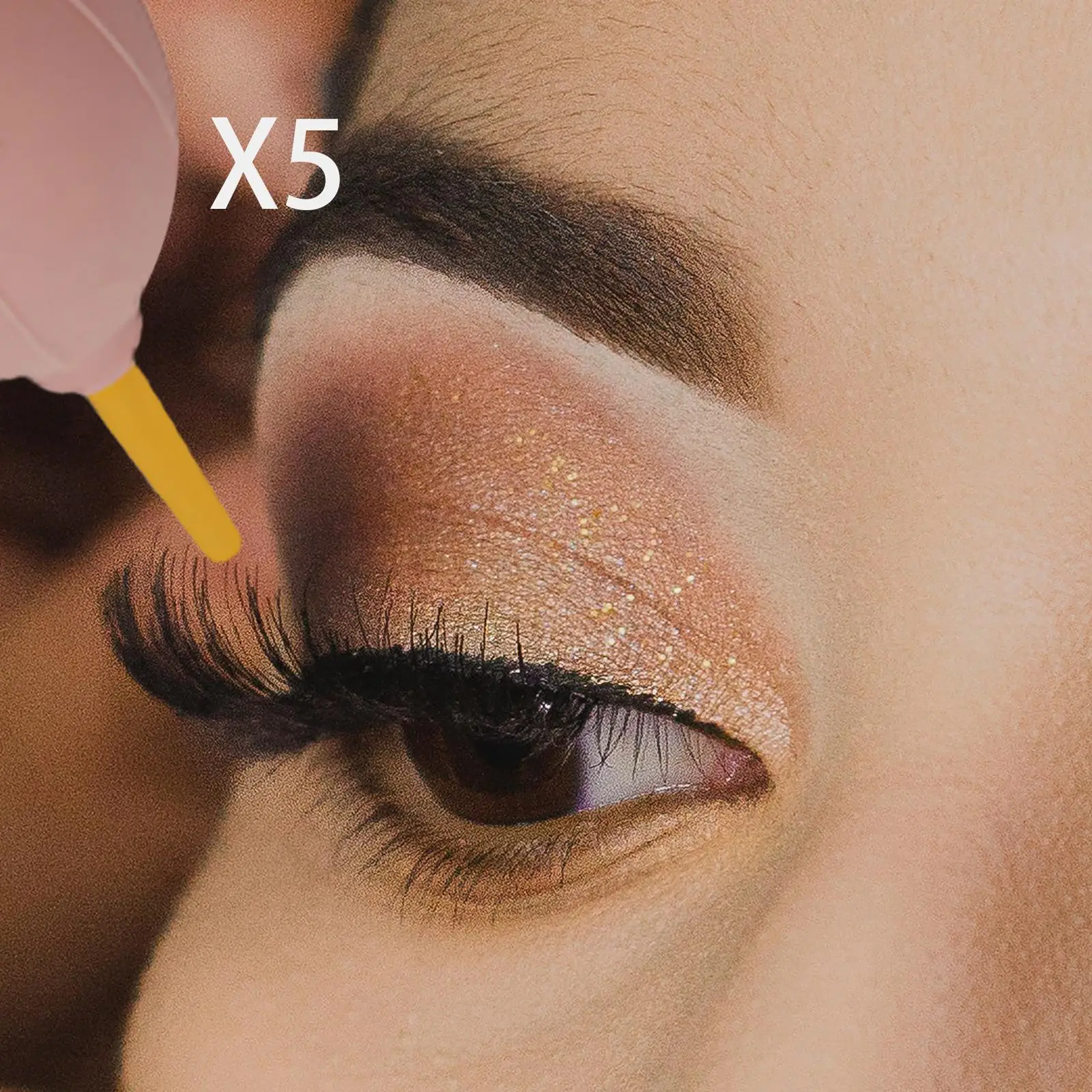 Silikonowy suszarka do sztucznych rzęs, szybkie suszenie, dmuchawa powietrza, narzędzie do przedłużania rzęs, akcesoria do rzęs, do mieszania kleju do rzęs.