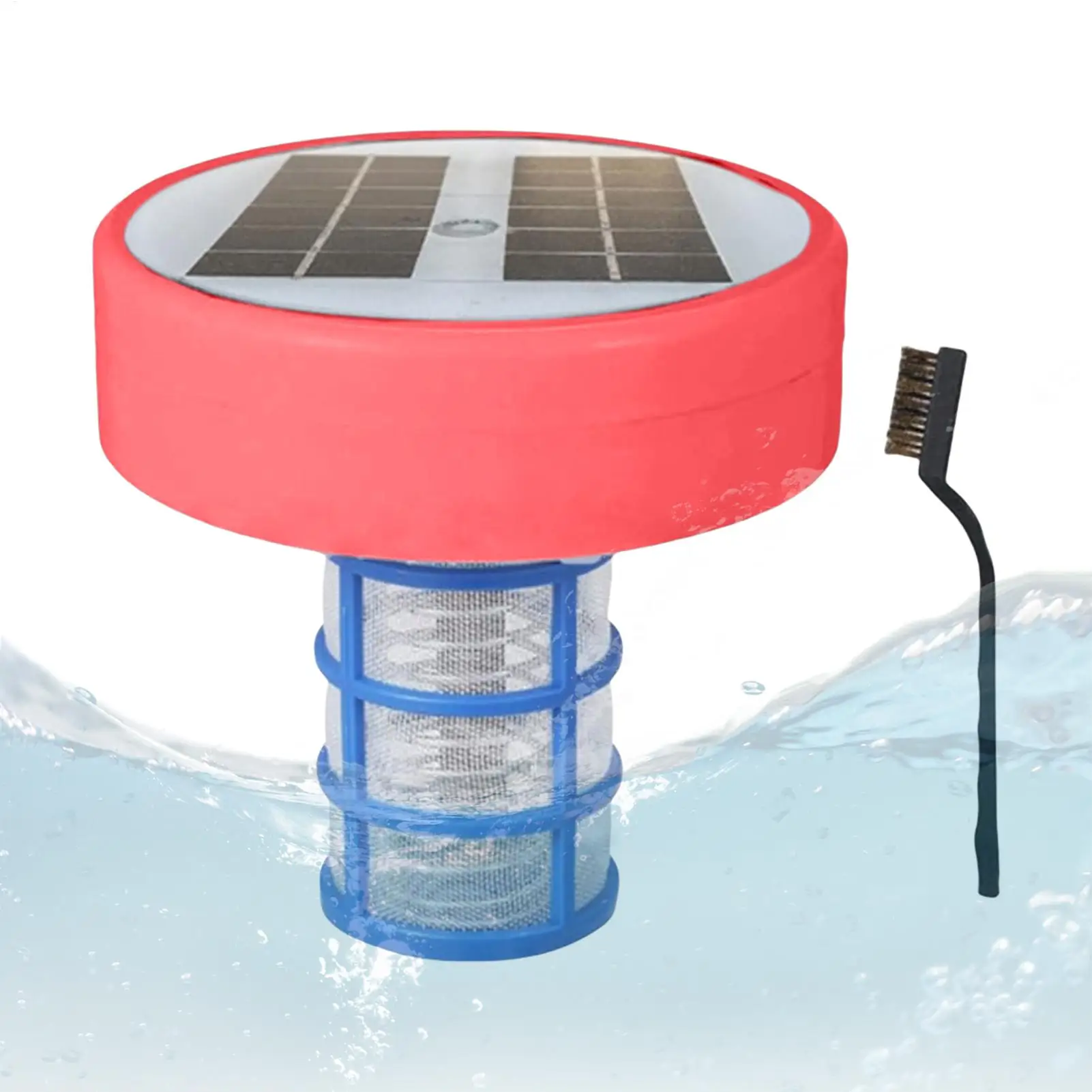 Swimming Pool Water Purifier Solar Copper Pool Ionizer Algae Inhibition Floating Water Processor Pool Cleaning Equipment