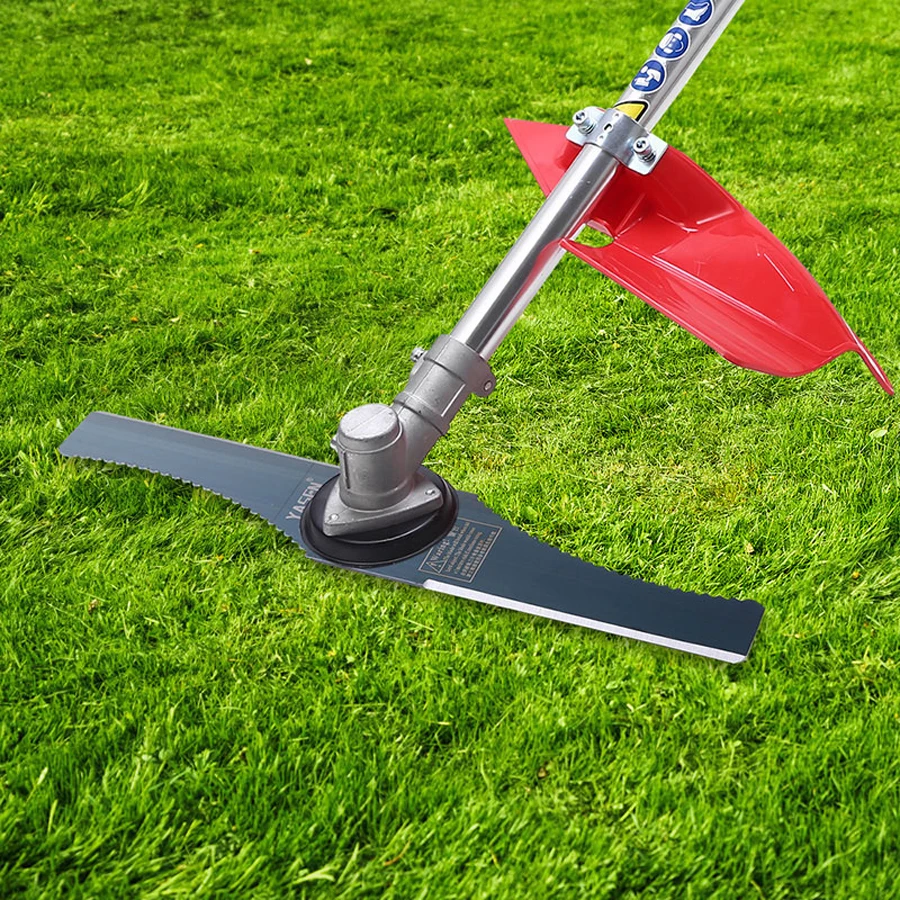 MICROGUO S 모델 잔디깎이, 톱니날 1인치, 정원 도구, 정원용 브러시 커터 잔디 다듬기 헤드