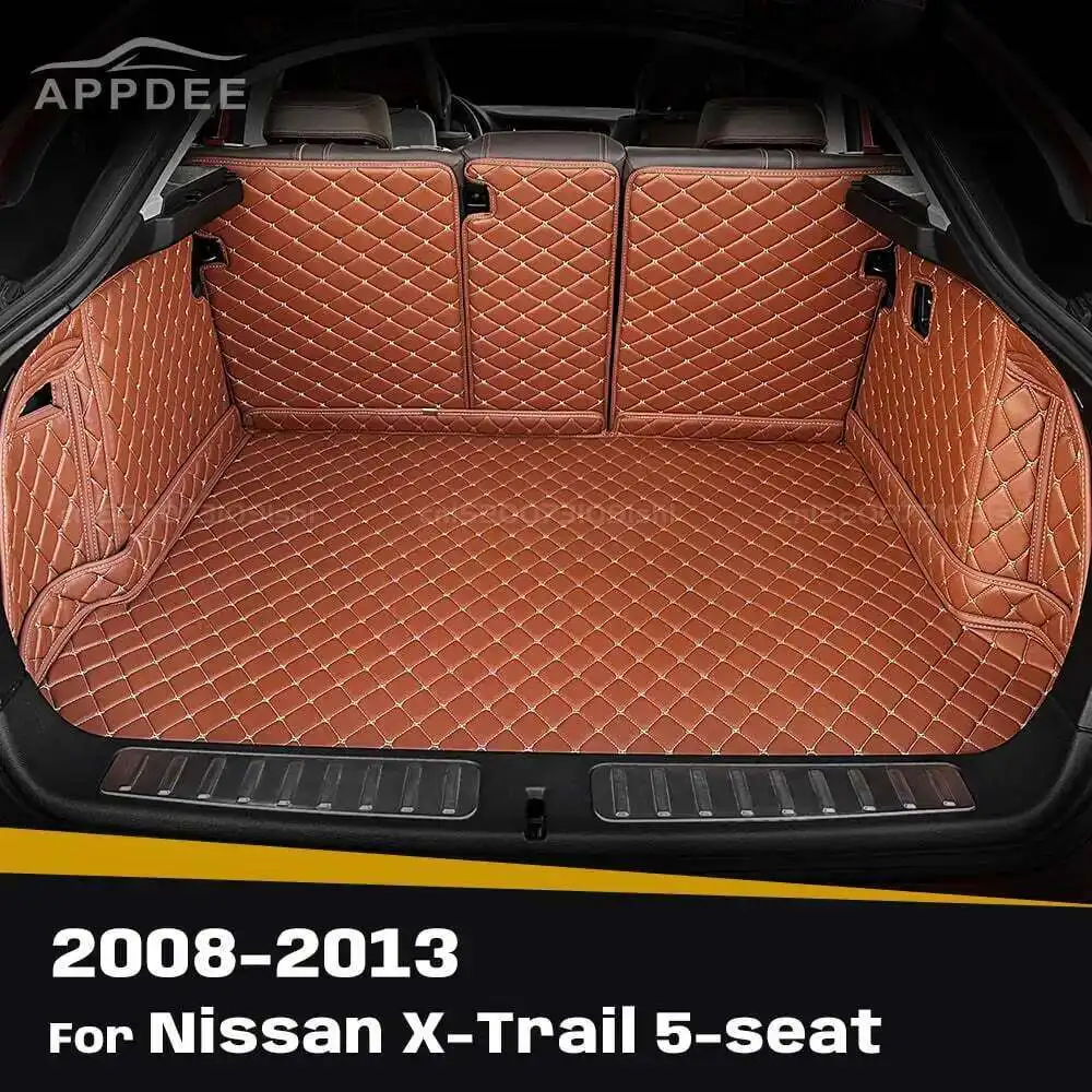 

For Nissan X-Trail 5-seat 2008-2013 Auto Full Coverage Trunk Mat Car Protective Pad Cargo Liner Interior Accessories