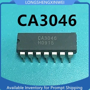 

1 шт. Новый CA3046 встроенный IC DIP14 оригинальный