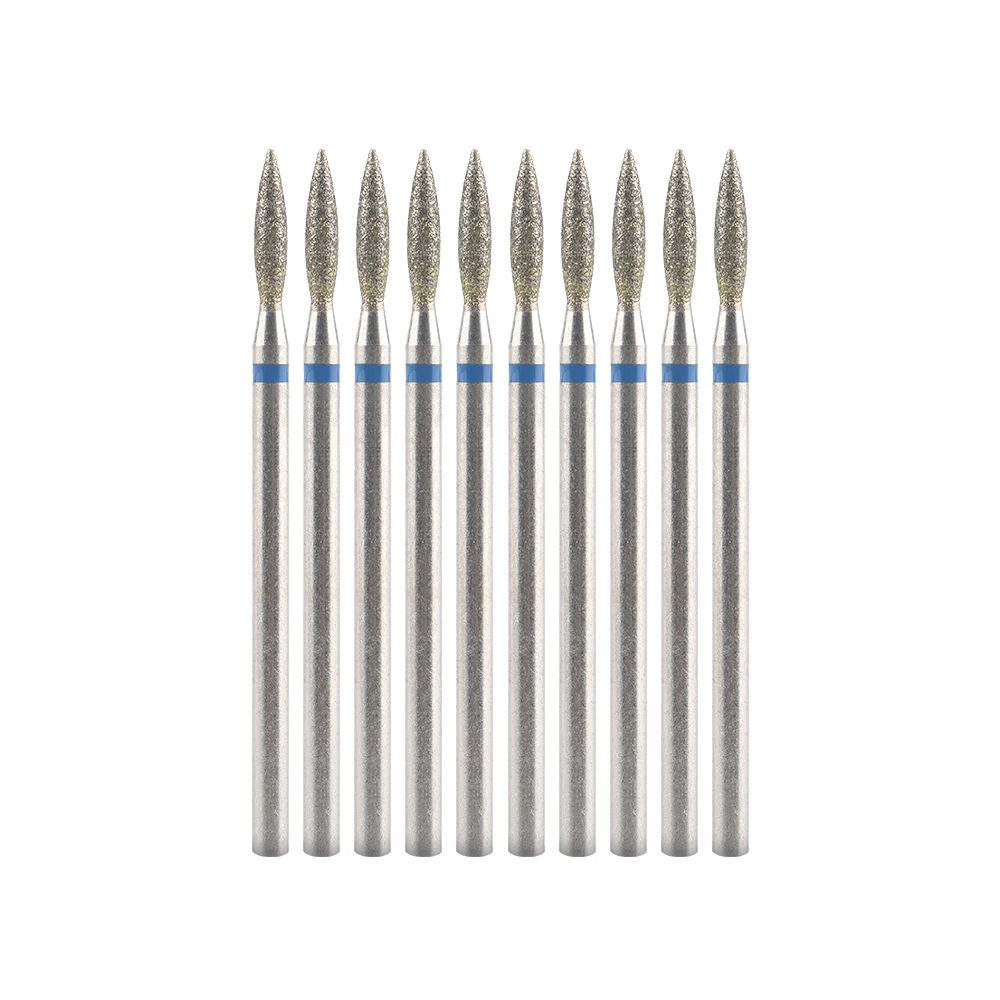 10Pcs Diamant Fräser Für Maniküre Elektrische Nagel Bohrer Bits Zubehör Pediküre Maschine Nagel Datei Gel Remover-Tool – Detail 27