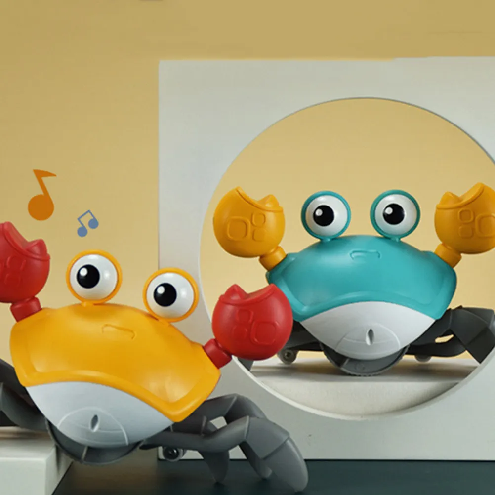 

Crawling Crab Plaything Music Toys Baby Activity Moving Musical Walking Funny for Babies