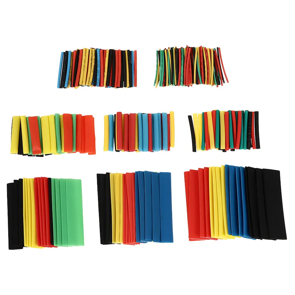 

656Pcs Shrink Tubing Heat Shrink Tube Kit for Wire Insulation Mechanical Protection Electrical Wiring Tubes Wire Connectors