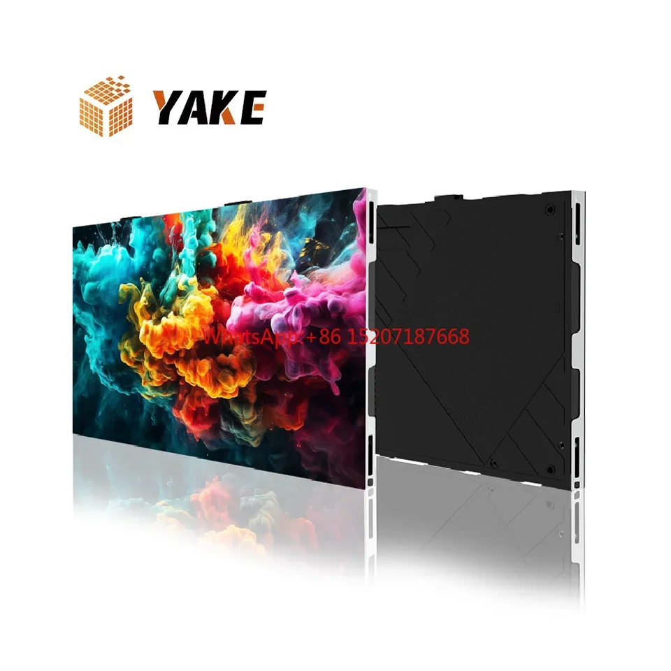 4k P125 P1.5 Indoor Fixed YAKE Led Video Wall Pitch P1.25mm Club Prorgb Led Display Full Color Led Screen