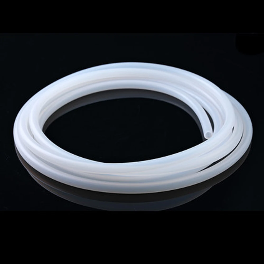 5M Food Grade Clear Transparent Silicone Rubber Hose 2 3 4 5 6 7 8 9 10 11mm Out Diameter Flexible Silicone Tube