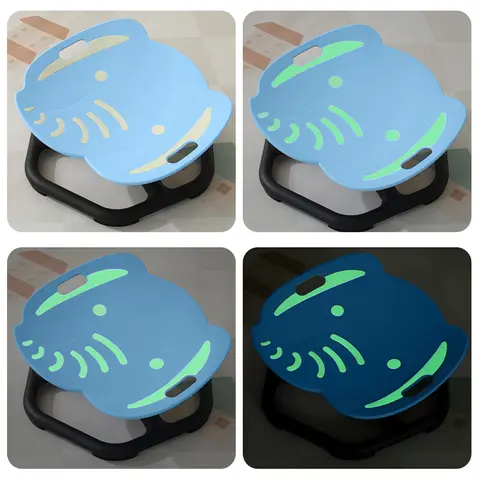 Drehstuhl für autistische Kinder, im Dunkeln leuchtender Sensorstuhl mit Elefanten, sensorisches Autismusspielzeug, Sitz- und Drehsitz