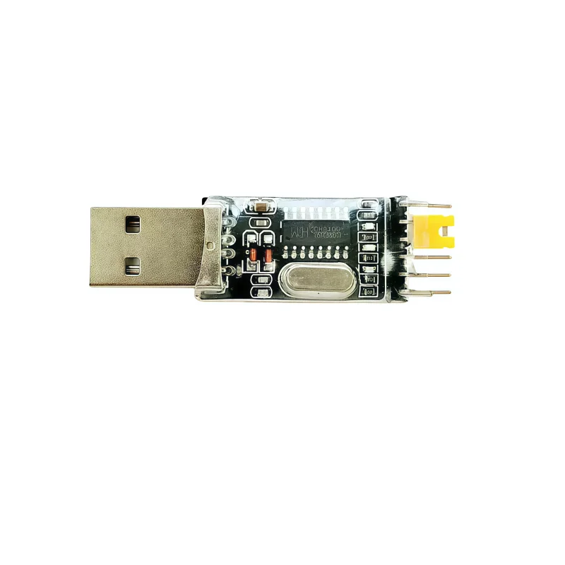 CH340G flashing board module, USB to TTL STC single-chip microcontroller download cable, with nine flashing TYPE interface