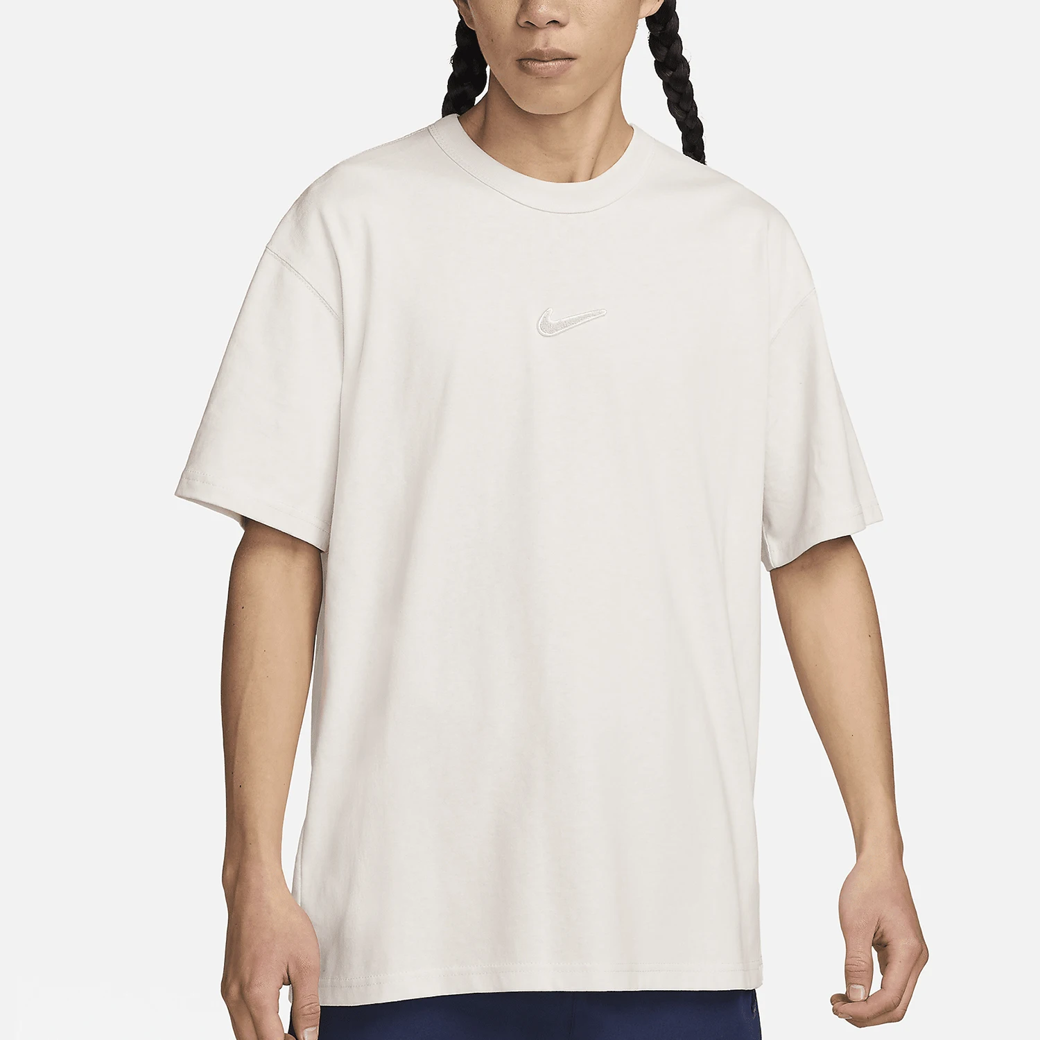 Nike genuine new men's simple, breathable, loose sports and casual short sleeves FV7727-030