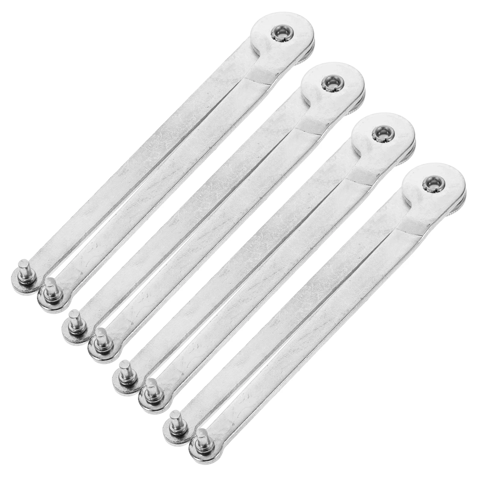 

4pcs Angle Grinder Wrench Thickened Design Disassembly Tool Adjustable Universal Durable Efficient Home Construction Mechanical