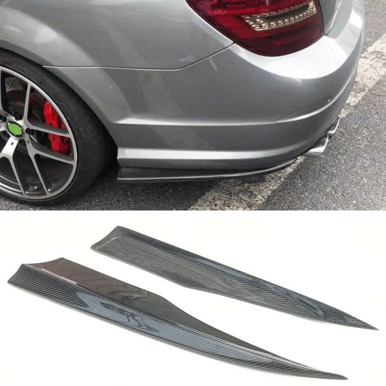 The wrap angle of Carbon fiber rear bar is suitable for W204 mercedes benz c class /C63.