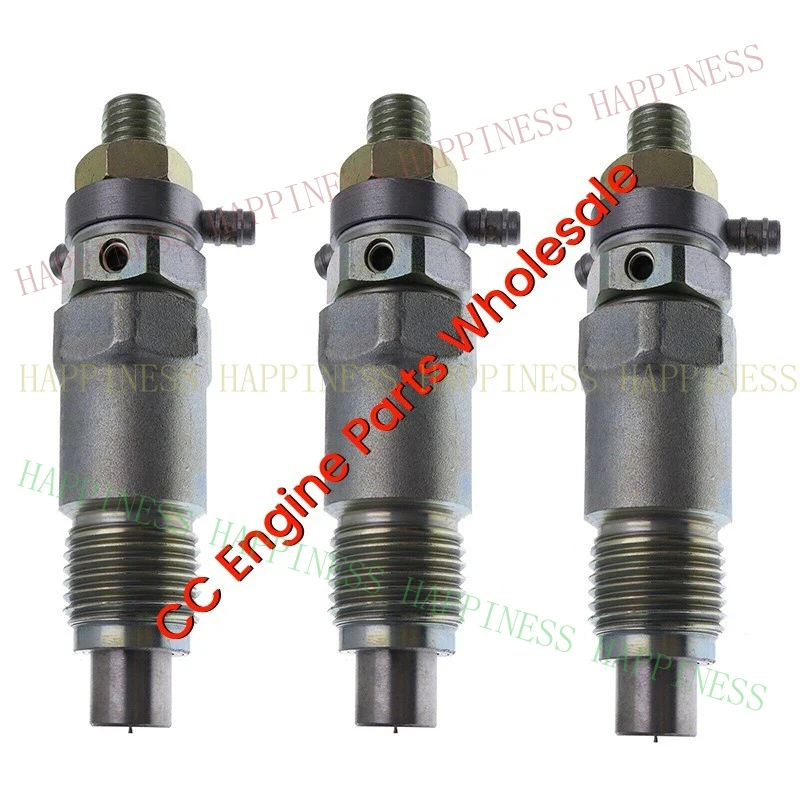 RN+   3pcs Fuel Injector 15271-53000 For Kubota L185 L2050 L2350 L245 L275 L305 L175