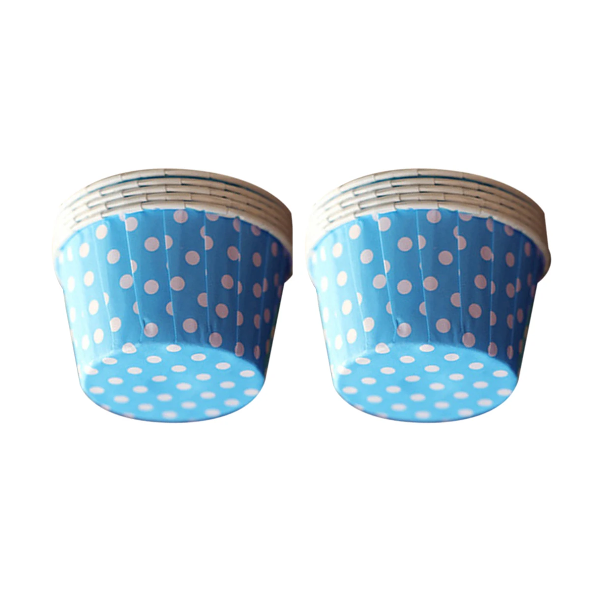 

100Pcs Laminated Muffin Cups Colorful Cake Paper Baking Cases Party Dessert Snack Cup for