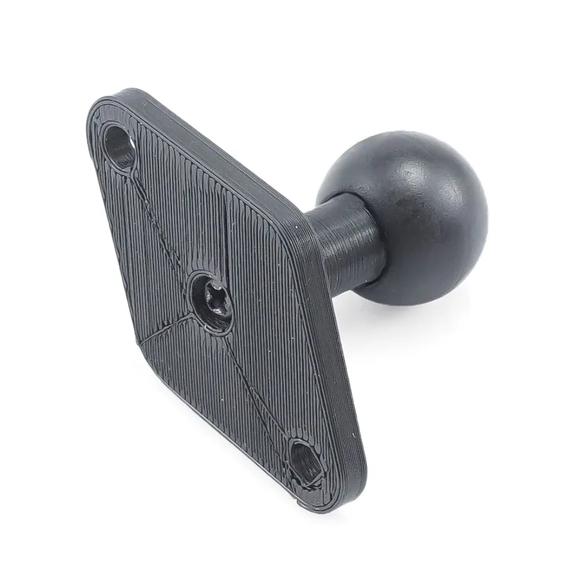 Base de montaje de diamante de bola de 17 mm para conectar la base de instalación del panel de instrumentos de control central