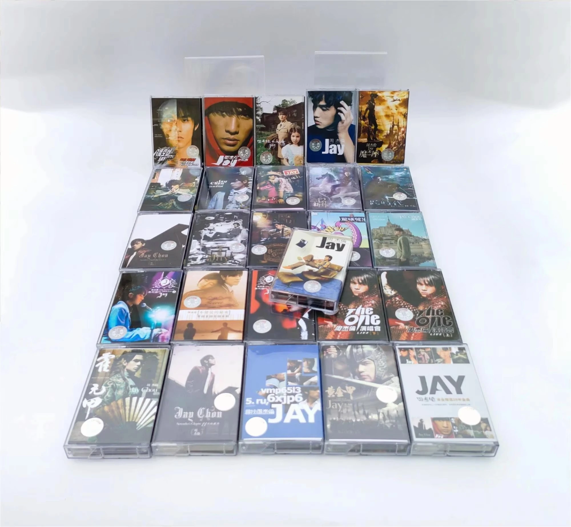 Klassieke Aziatische Superstar Jay Chou Muziektape Geheim Album All The Way North Cassette Cosplay Walkman Autorecorder Soundtracks Box