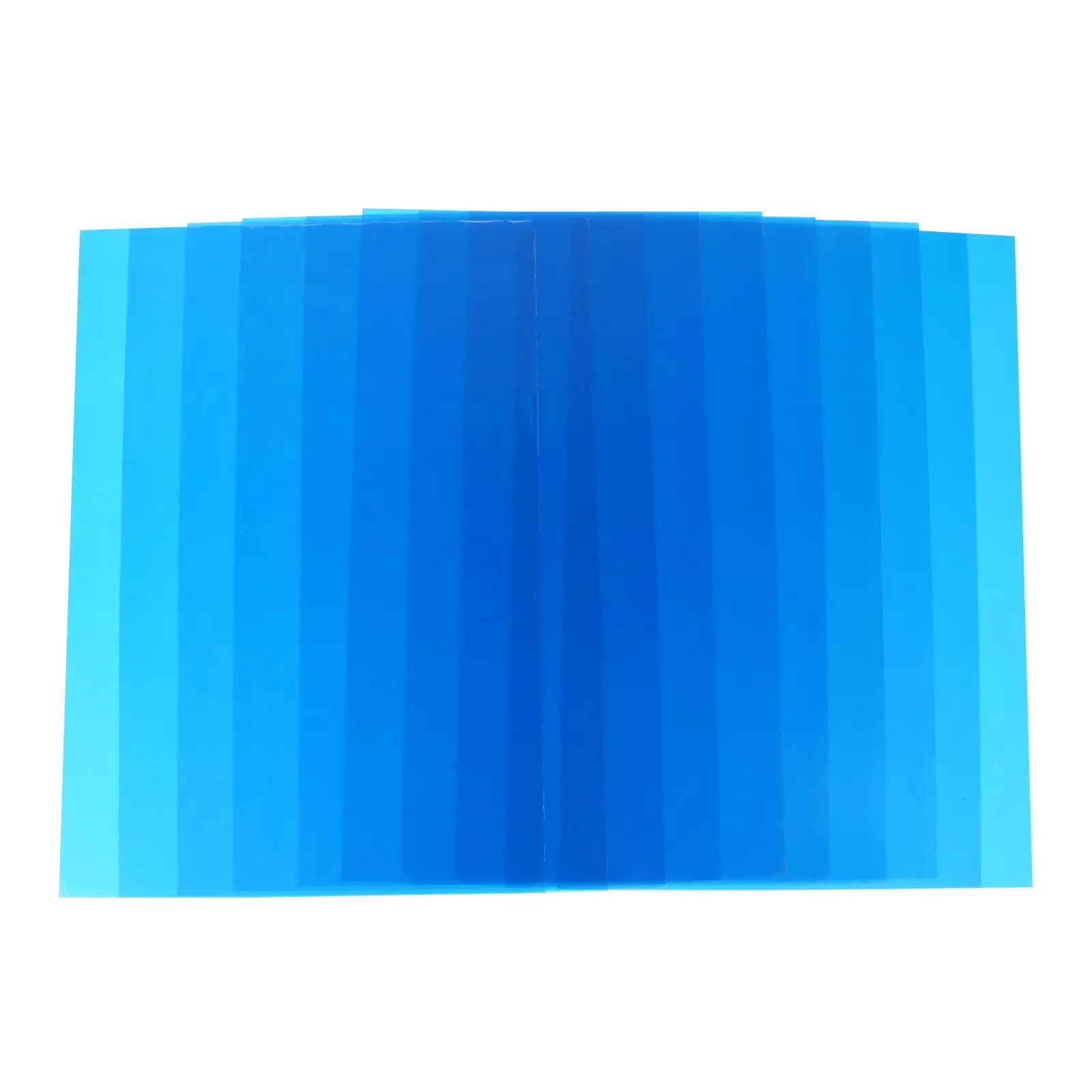 

10 Pcs Blue Filter Color Light Photography Flash Video Filters Transparent for Gel