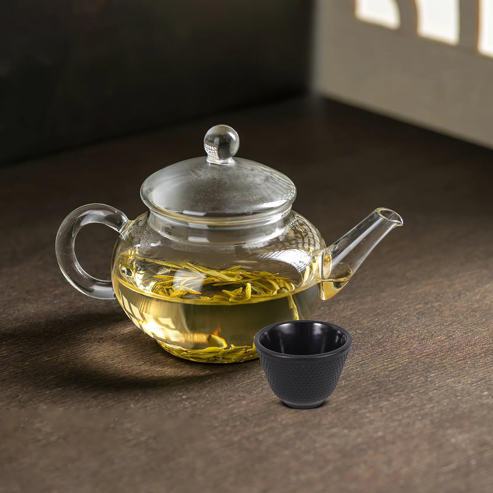 

Cast Iron Kung Fu Tea Cup 80Ml Vintage Design Portable Mini Asian Teacup Retro Tea Tasting Mug for Teahouse Home Office