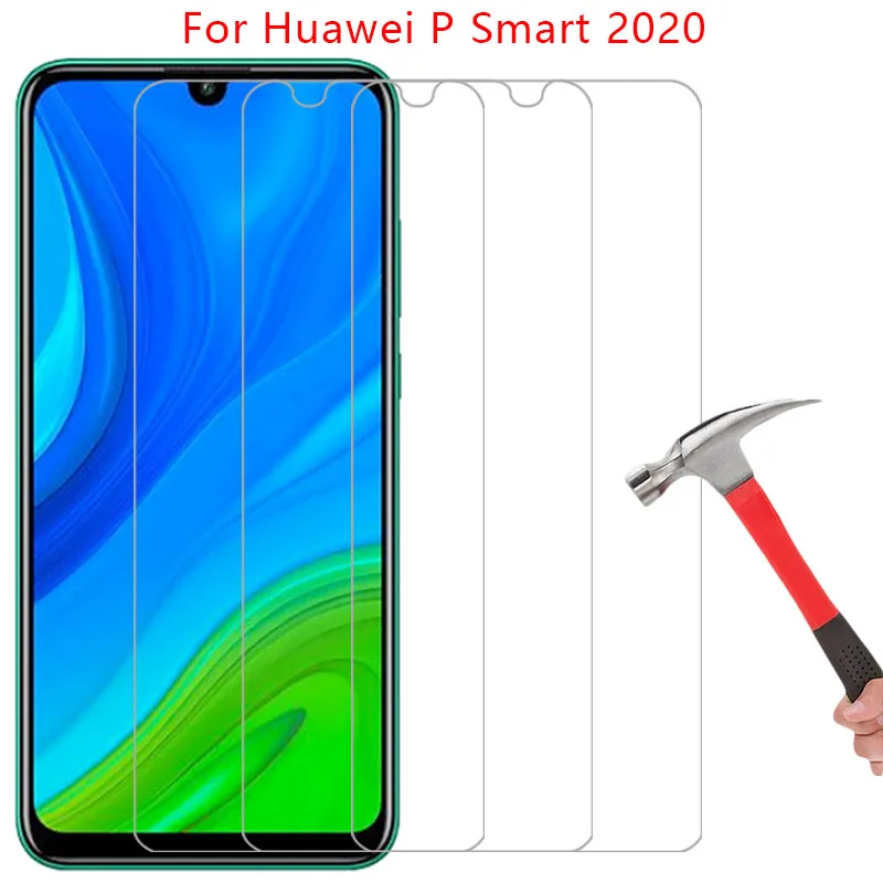 Защита экрана для huawei p smart 2020, защитное закаленное стекло на psmart psmart2020, пленка для телефона, стекло huawey huwei hawei huawi