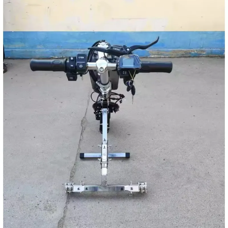 Car Electric Tractor Disabled Wheelchair Modified Front Drive Wheelchair Traction Front Quick Dismantling and Folding