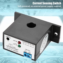 Normally Open Current Sensing Switch Adjustable AC 0.2-30A SZC23-NO-AL-CH Current Sensing Switch For AC Current Monitoring