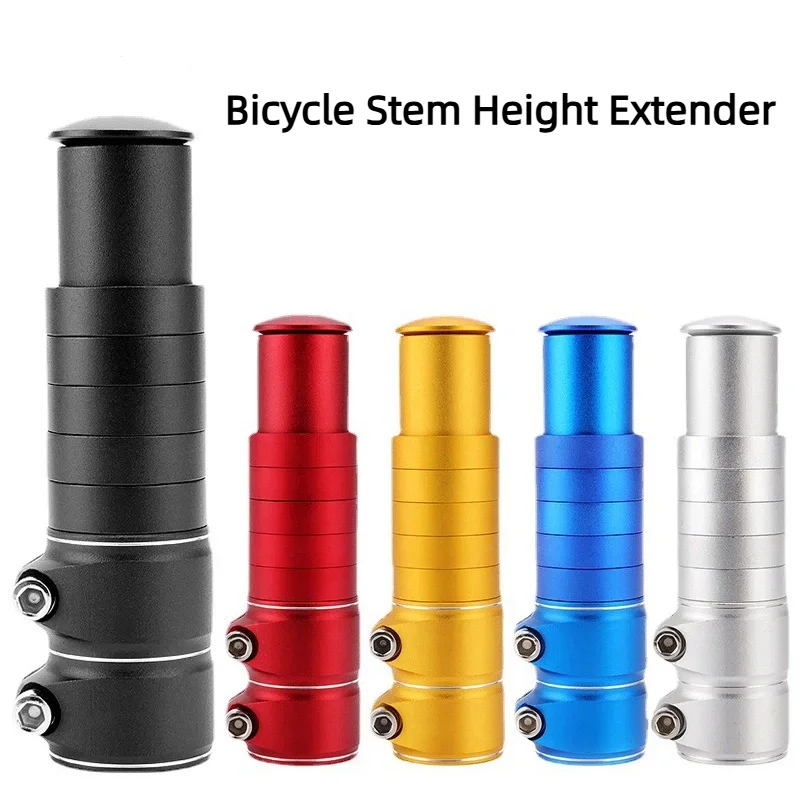 

Adjustable Bicycle Stem Height Extender High-strength Aluminum Alloy Bike Handlebar Rise Up Adapter 28.6mm For MTB Road Bike