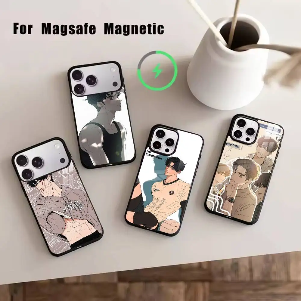 

O-Operation True L-Love Phone Case For iPhone17,16,15,14,13,12,11 Plus,Pro Magnetic For Magsafe Wireless Charging
