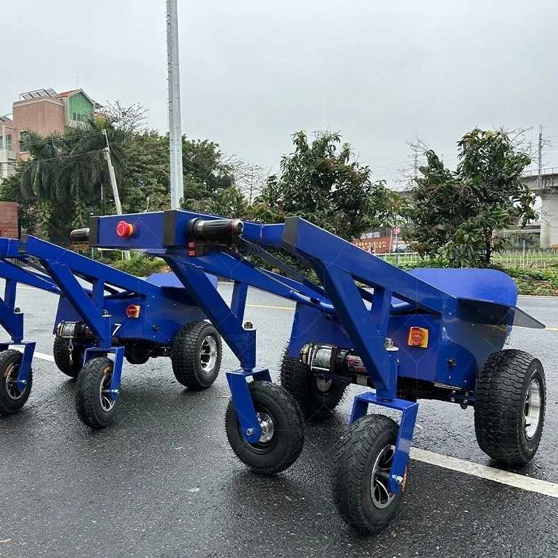 Commercial 1000kg Steel Electric Dolly Load Easy Move Car Trailer Hand Pallet Truck for Moving Inflatable Goods Airfunpro