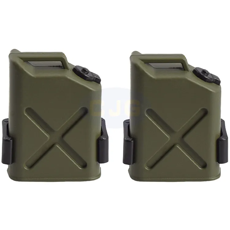 RC Crawler Scale Mini Fuel Tank Diorama Decor Part For Traxxas TRX4 TRX6 Axial SCX10 III 1/10 Custom Size apperence Accessory