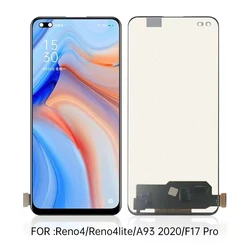 Display LCD TFT + Touch Screen per OPPO A93 4G/ RENO 4/Reno 4 lite/F17 Pro/Reno 4F No fingerprint ID