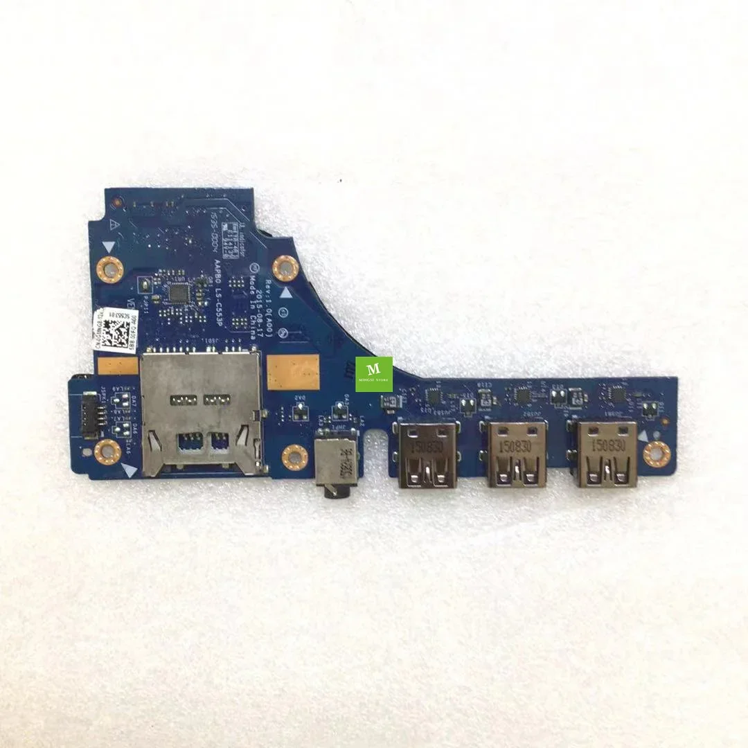 Genuine FOR Dell Precision 7710 M7710 USB Audio SD CARD READER Board  LS-C553P 0GMNG8 GMNG8 AAPB0