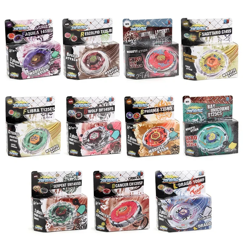 Beyblade Stadium Exploded Gyroscope Toys 11 Constellation Gyroscope Alloy Combat Gyroscope Boxed Puller Launcher