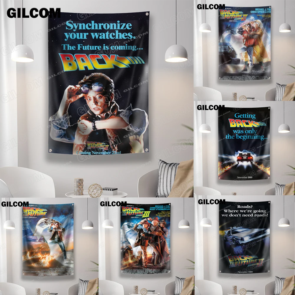 Back to the Future Backdrop: The Ultimate Movie-Themed Decoration for Fans and Event Planners