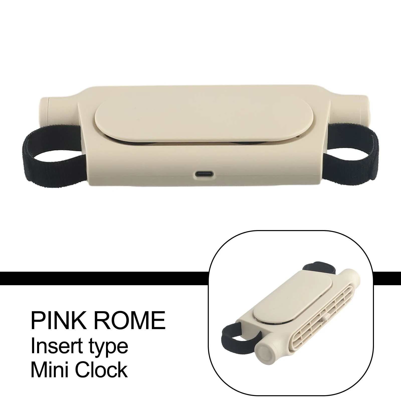 Data Cable Wind Electric Fan Instruction Manual Level 3 175x75x34mm Brushless Motor Electric Car Rear Practical