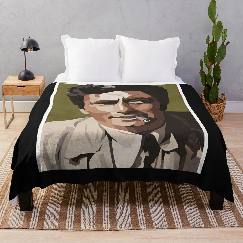 COLUMBO Graphic Throw Blanket Decoratives Decorative Sofas For Baby Blankets