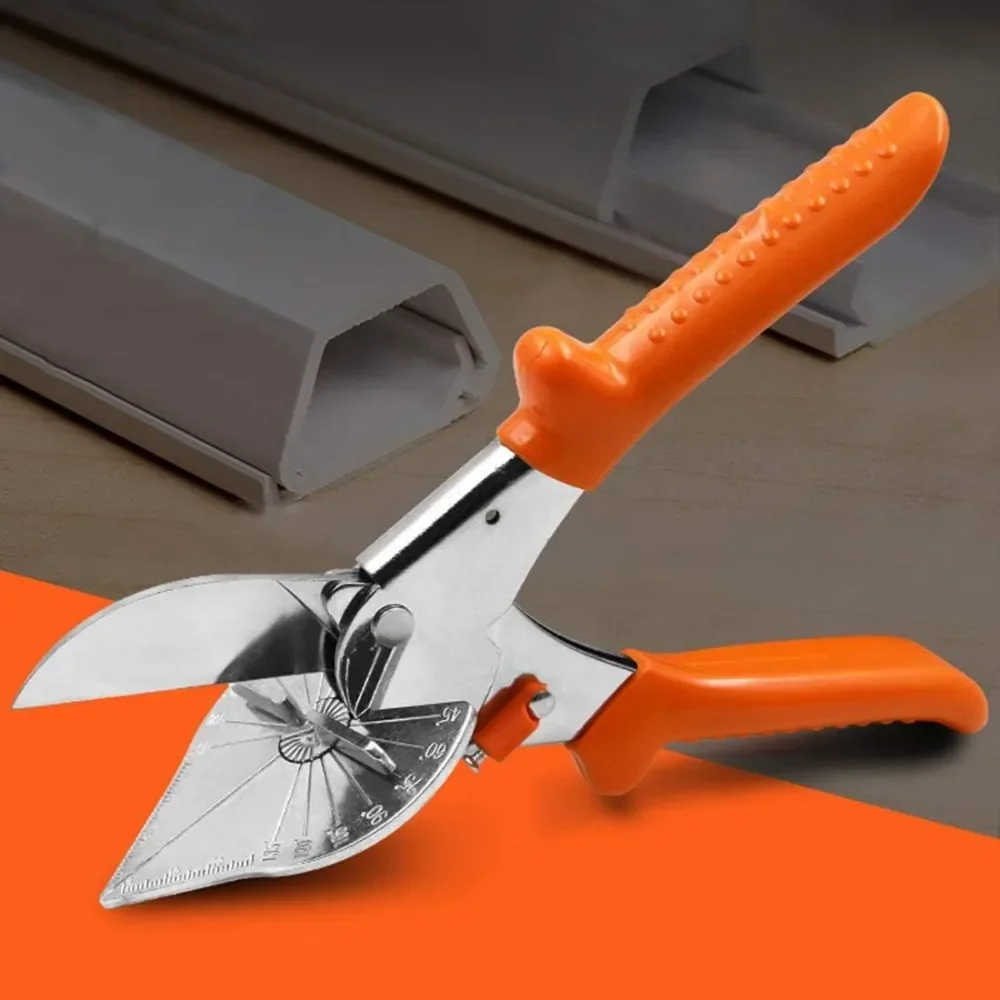 For Cutting Soft Wood, Plastic Projects with Blade Miter Shear Cutter Multifunctional  Adjustable At 45 To 135 Degree Hand Tools