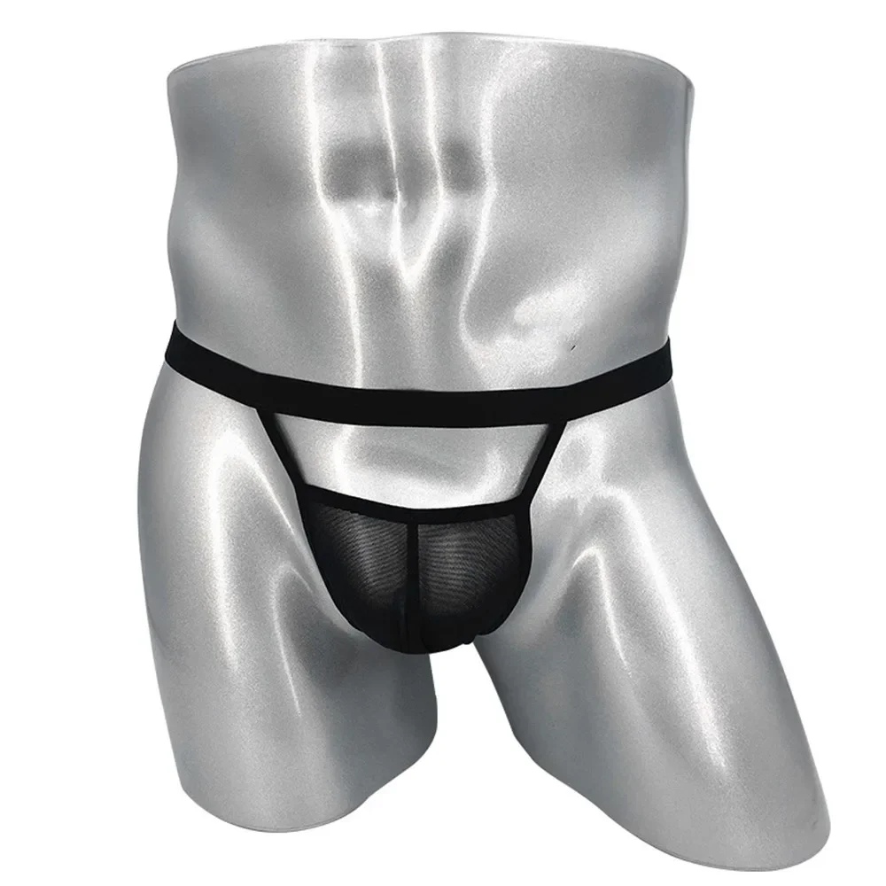 Men Sexy Thong Micro Brief Bulge Pouch G-String Stretchy Underwear Underpants Male Low-rise Penis Pouch Posing Thong A50