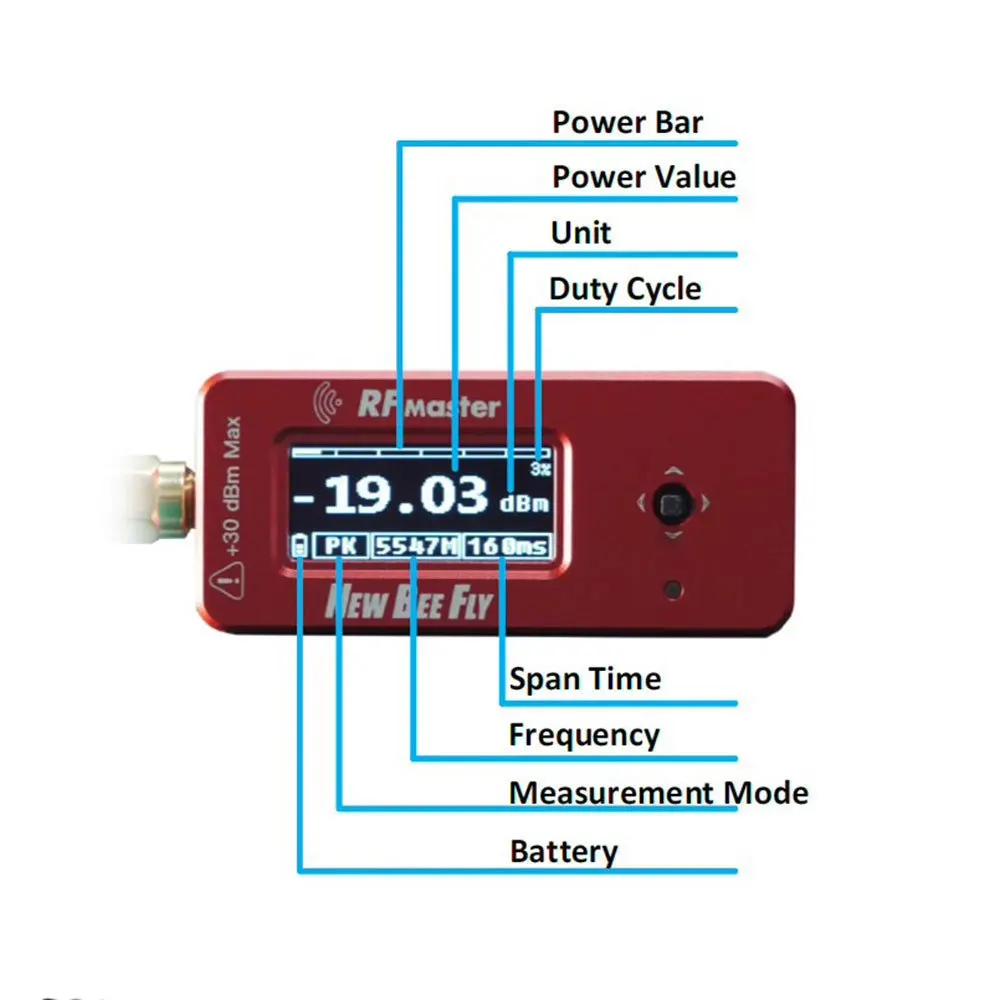 NEW BEE FLY RF Master Multifunctional Frequency Tester Attenuator Set