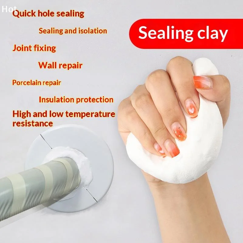 1Pcs Waterproof Sealant Mastic Quick Mending Mud Duct Sealing Clay For Sewer Pipe Wall Hole Air Conditioning Hole Repair
