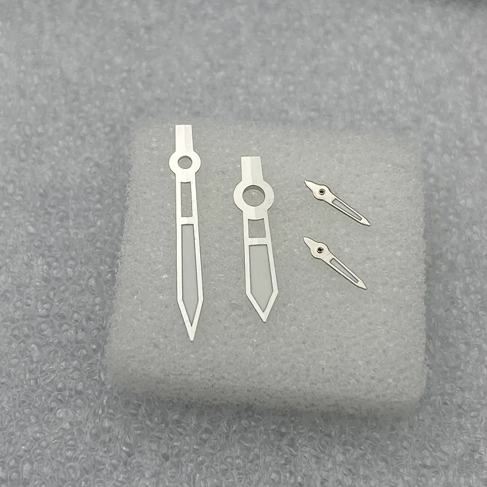 Jam tangan mekanis aksesoris gerakan tangan pas Miyota 8219 jam tangan gerakan suku cadang perbaikan pointer dengan 018 bercahaya hijau