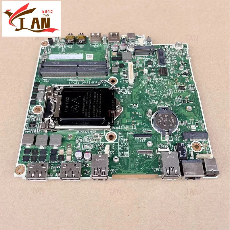 L19395-001 สําหรับ HP EliteDesk 800 G4 DM Mini เมนบอร์ด DAF83MB6A0 L19395-601 L05127-001 65W Mainboard 100% ทดสอบทํางานอย่างเต็มที่ TAN