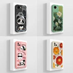 For OPPO Realme C30 C30s C33 C35 Phone Case Cute Cartoon Panda Soft Silicone Durable Cover For RealmeC35 Funda C33 Coque Cases