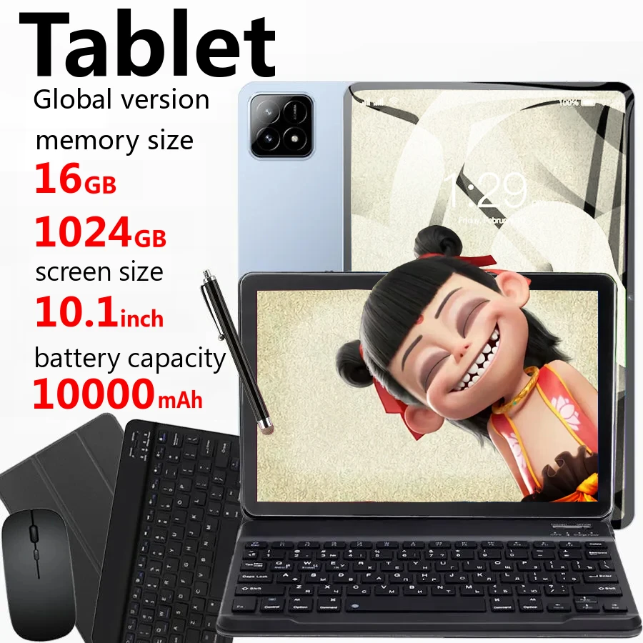 Xioami-Tablette Android 14 Pad 7S Pro, Tablette PC Pro, 16 Go, 1 To, Version globale, Tablettes originales, 5G, WiFi, Touriste,
