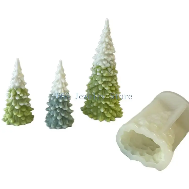 

F2TD Christmas Tree Epoxy Resin Molds New Year DIY Craft