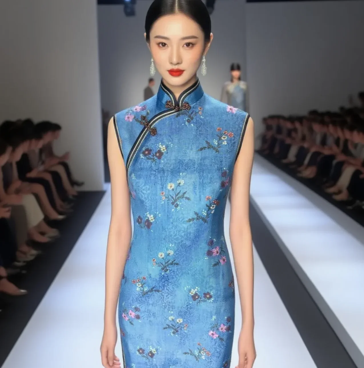 

JSLSHighquality Natural Pure Ramie Linen Digital Printed Fabric Summer Thin Chinese Robe Dress Tissu Diy Sewing Diy 2024 50cm