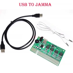 MAME Game Controller PC To Jamma Converter PCB With USB Audio Cable For 28 Pin Board Arcade Mchine