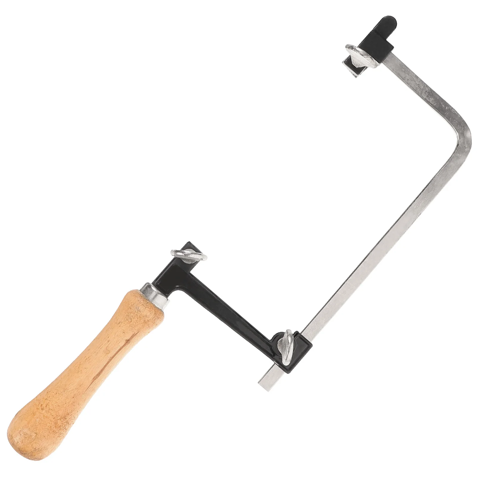 

Wooden Handle Bow Saw 1 Mini U-Shaped Hand Tool Durable Lightweight DIY Cutting Versatile Fretwork Woodworking Jewelry Making